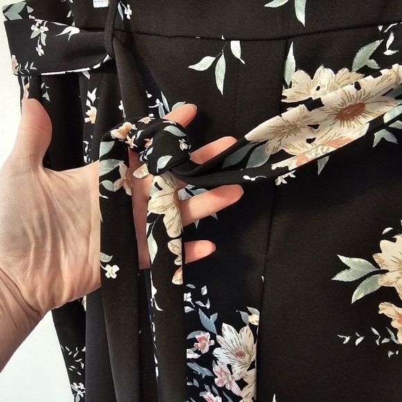 Jules & Leopold Pull-On Slim Leg Ankle Floral Pants Women's Plus Size 2X NWT - Picture 6 of 11